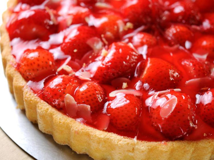 Strawberry pie